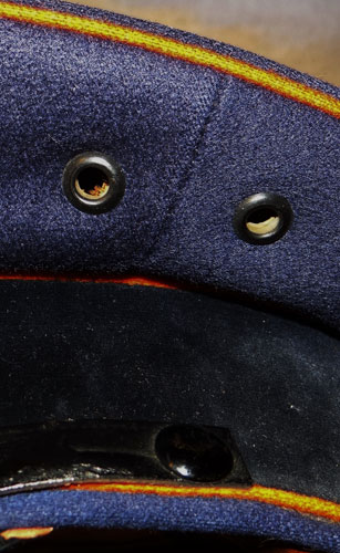 Luftwaffe Fire Defense Service Visor Hat
