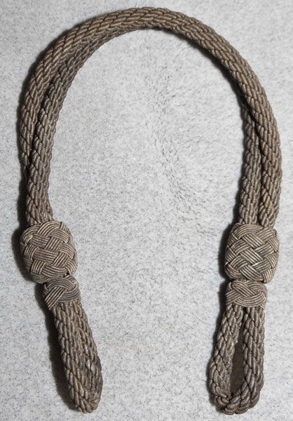 German Officer Bullion Wire Chinstrap German Officer Bullion Wire Chinstrap