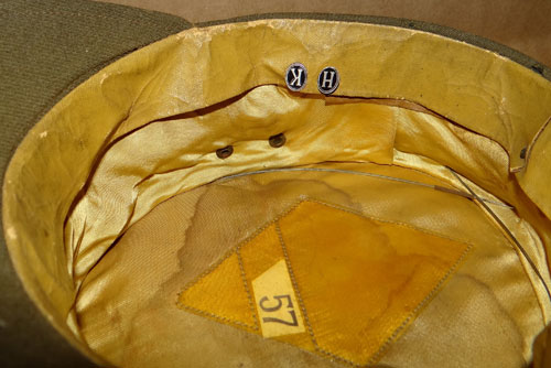 RLB / Luftschutz  NCO/EM Visor Hat