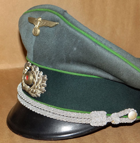 Army Schutzen & Pz. Grenadiers Officers Visor Hat