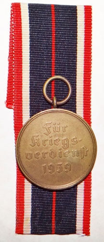 War Merit Medal with Paper Award Packet