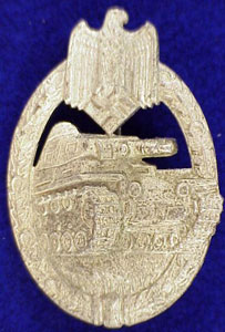 Silver Panzer Assault Badge