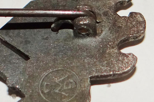 Silver Close Combat Clasp