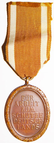 Bronze Close Combat Clasp