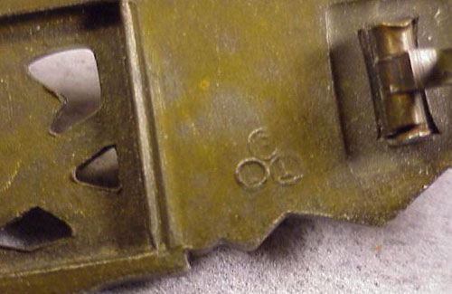 Bronze Close Combat Clasp