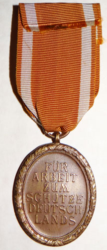 Bronze Close Combat Clasp