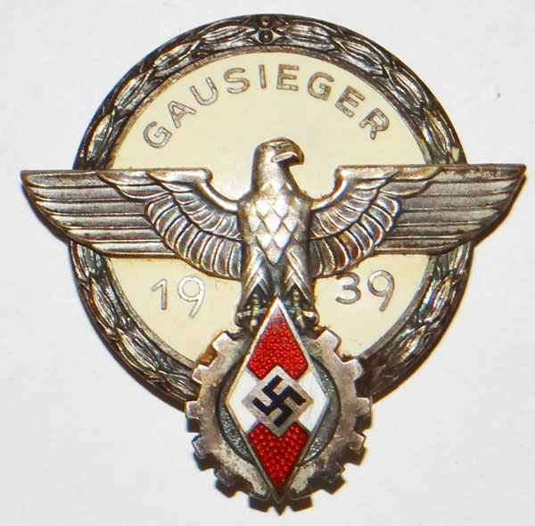 Hitler Youth "Victor’s" National Trade Competition Badge