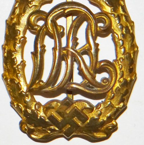 GOLD "DRL" Sport Badge