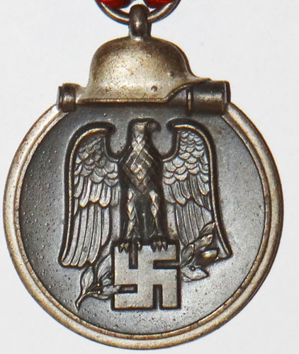 Russian Front Medal with Marked Ring "110"