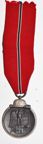 Russian Front Medal with paper Award Packet