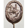 Miniature SILVER Horseman’s Badge "Stick Pin"