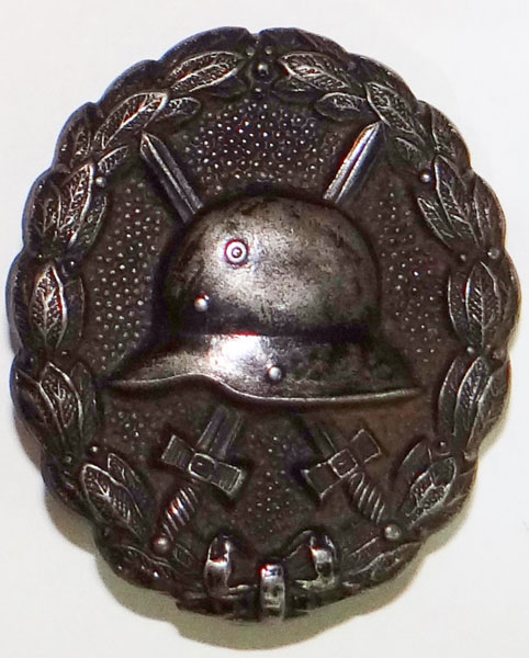 BLACK WW I German Wound Badge