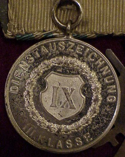 German World War I Medal Bar with 4 Awards