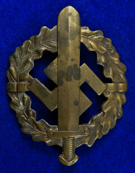 1939-1944 Pattern Bronze SA Sport Badge 1939-1944 Pattern Bronze SA Sport Badge