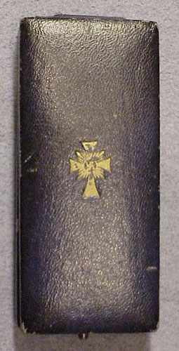 Cased Gold Mother Cross