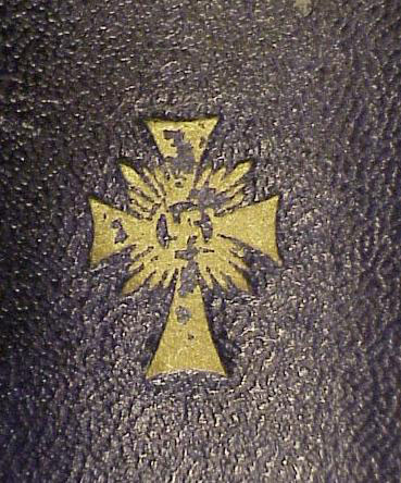 Cased Gold Mother Cross