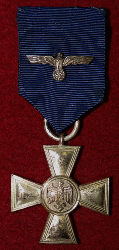 German WW II BOXED 25 Year Faithful Service Cross