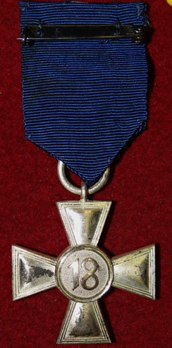 German WW II BOXED 25 Year Faithful Service Cross