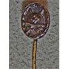 Miniature Black WW II Wound Badge Stick Pin