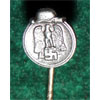Miniature Russian Front Medal Stick Pin