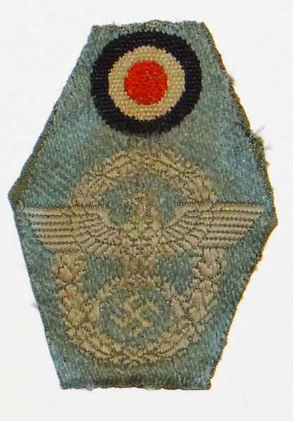 Police Cloth M43 Cap Insignia