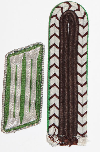 Schutzpolizei NCO/EM Collar Tab & Shoulder Board