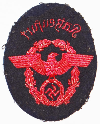 Feuerwehr "Fire Service" NCO/EM Sleeve Eagle with Assignment Location
