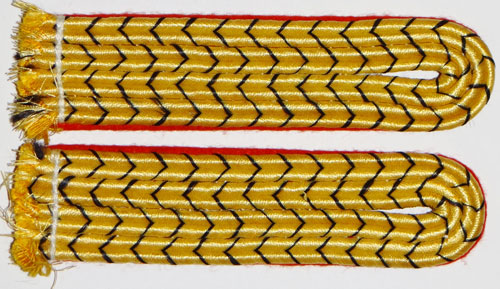 Reichabahn Officials Shoulder Boards for Pay Grades 8 and 7a
