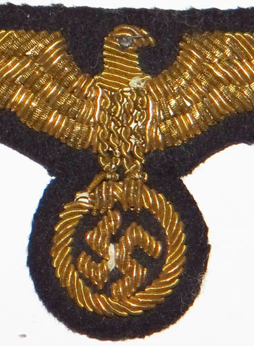 Reichsbahn Gold Bullion Officials Sleeve Eagle