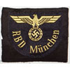 "RBD Munchen" Reichsbahn Sleeve Insignia
