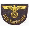 "RBD Karlsruhe" Reichsbahn Sleeve Insignia