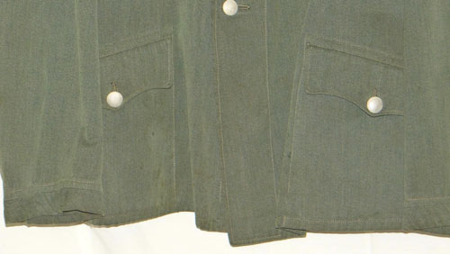 Army Artillery Oberleutnant M36 Tunic with "Krim" Shield