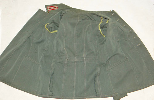 Army Artillery Oberleutnant M36 Tunic with "Krim" Shield