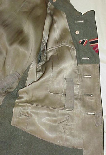 Army Artillery Oberleutnant M36 Tunic with "Krim" Shield