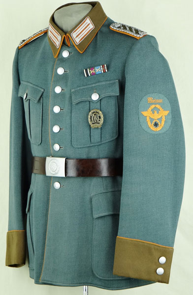 Police Gendarmerie Meister Service Tunic