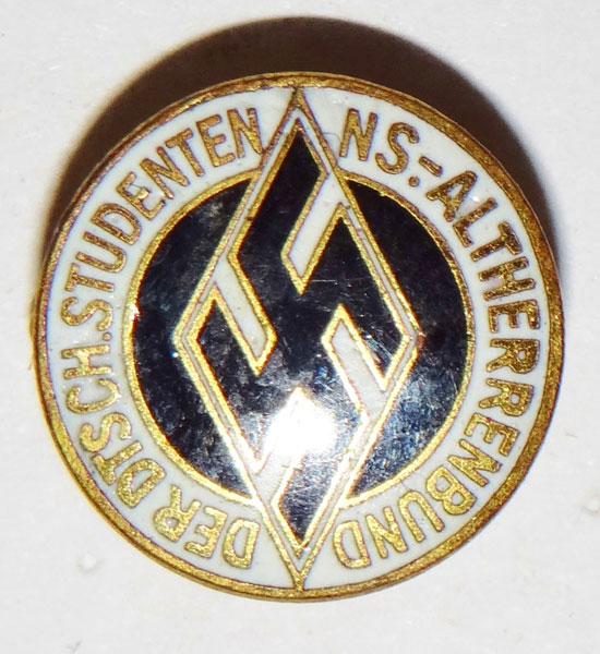 Miniature NS-German Student League Membership Badge