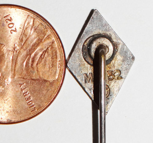 Miniature NS-Studetenbund Membership Stick Pin