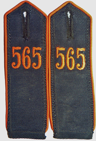 Hj 1938 Pattern Shoulder Boards for General Members