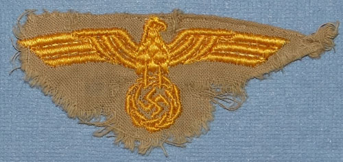 Kriegsmarine TROPICAL Cloth Field Cap Eagle