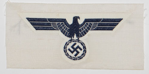 White Kriegsmarine NCO/EM Breast Eagle