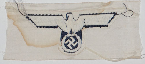 Kriegsmarine NCO/EM Blue on White Breast Eagle