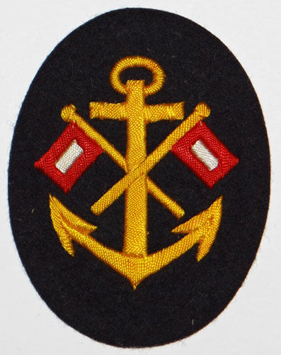Kriegsmarine NCO Signal Career Sleeve Insignia