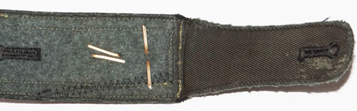 Kreigsmarine Coastal Artillery Enlisted Shoulder Board