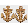 Kriegsmarine NCO Shoulder Board Insignia’s for Administrative Career