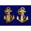 Kriegsmarine Bootsmannsmaat Career Shoulder Board Insignia