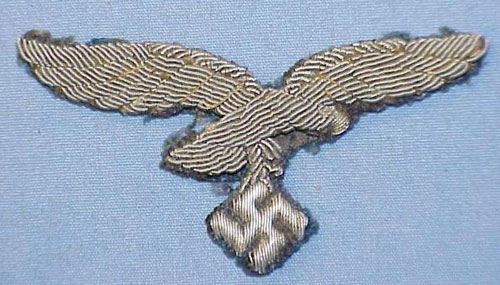 Luftwaffe NCO & EM Metal Visor Hat Insignia Set