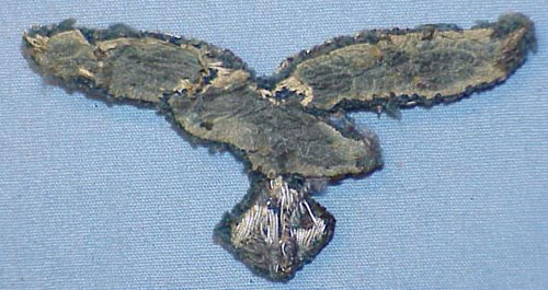 Luftwaffe Officers Bullion Wire Visor Hat Insignia Set