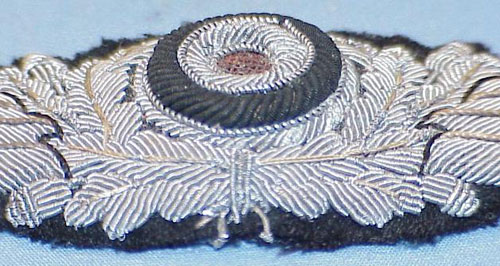 Luftwaffe Officers Bullion Wire Visor Hat Insignia SetLuftwaffe Officers Bullion Wire Visor Hat Insignia Set