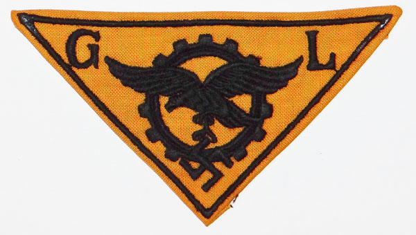 Luftwaffe Civilian Technician Cloth Insignia