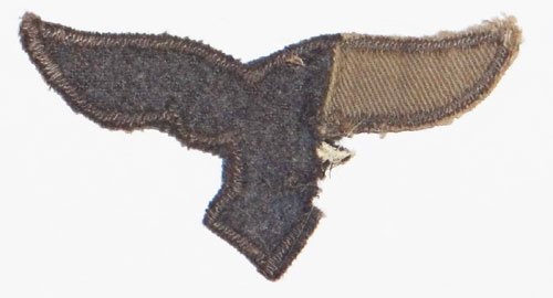Luftwaffe Oberleutnant of Flak Troops Shoulder Board & Collar Tab Set